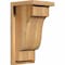 Ekena Millwork Newport Rough Sawn Corbel w/Backplate, Western Red Cedar, 8"W x 8"D x 16"H COR08X08X16NEW01RWR - alternate 1